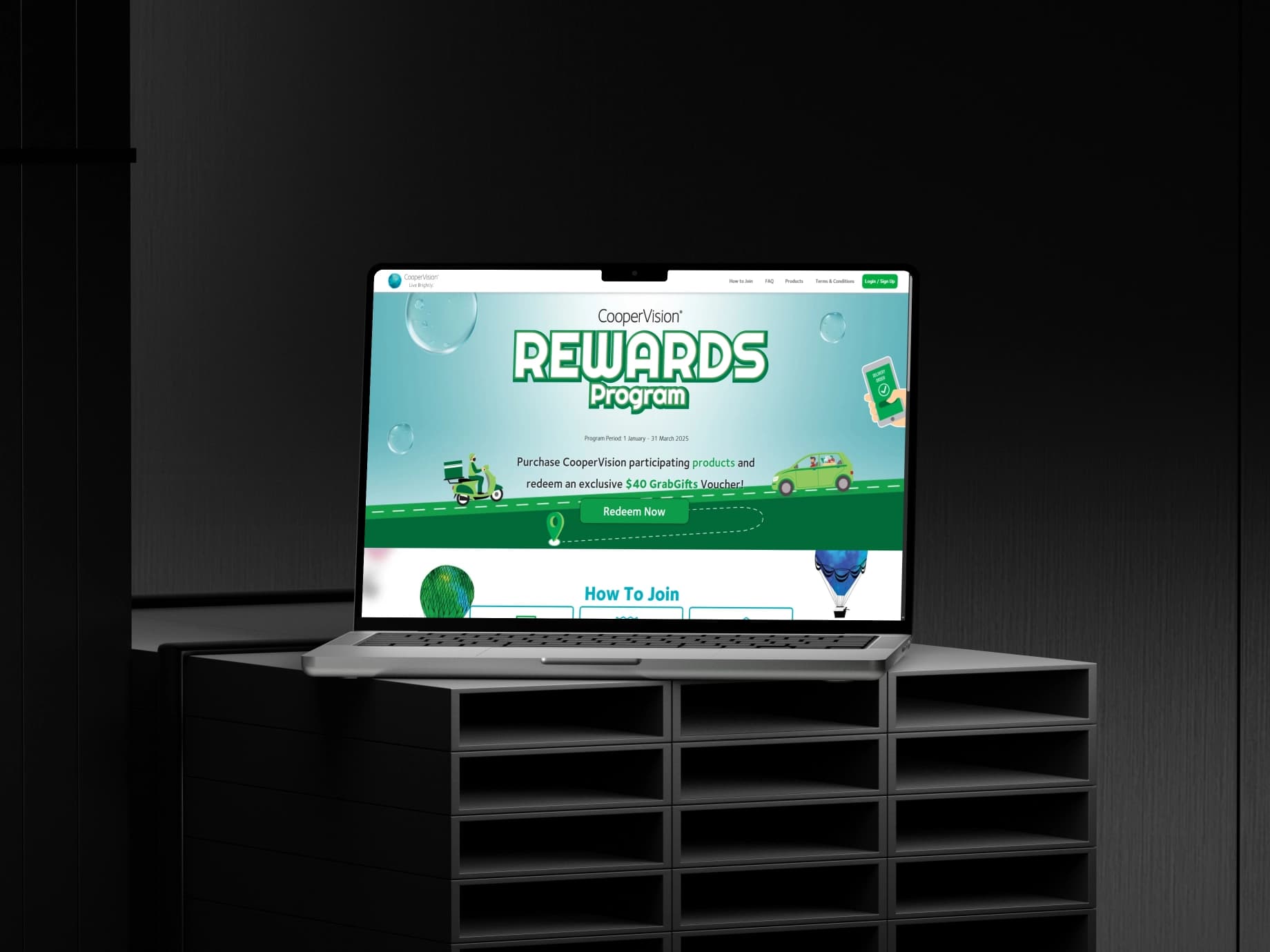 Project image of CooperVision under more project