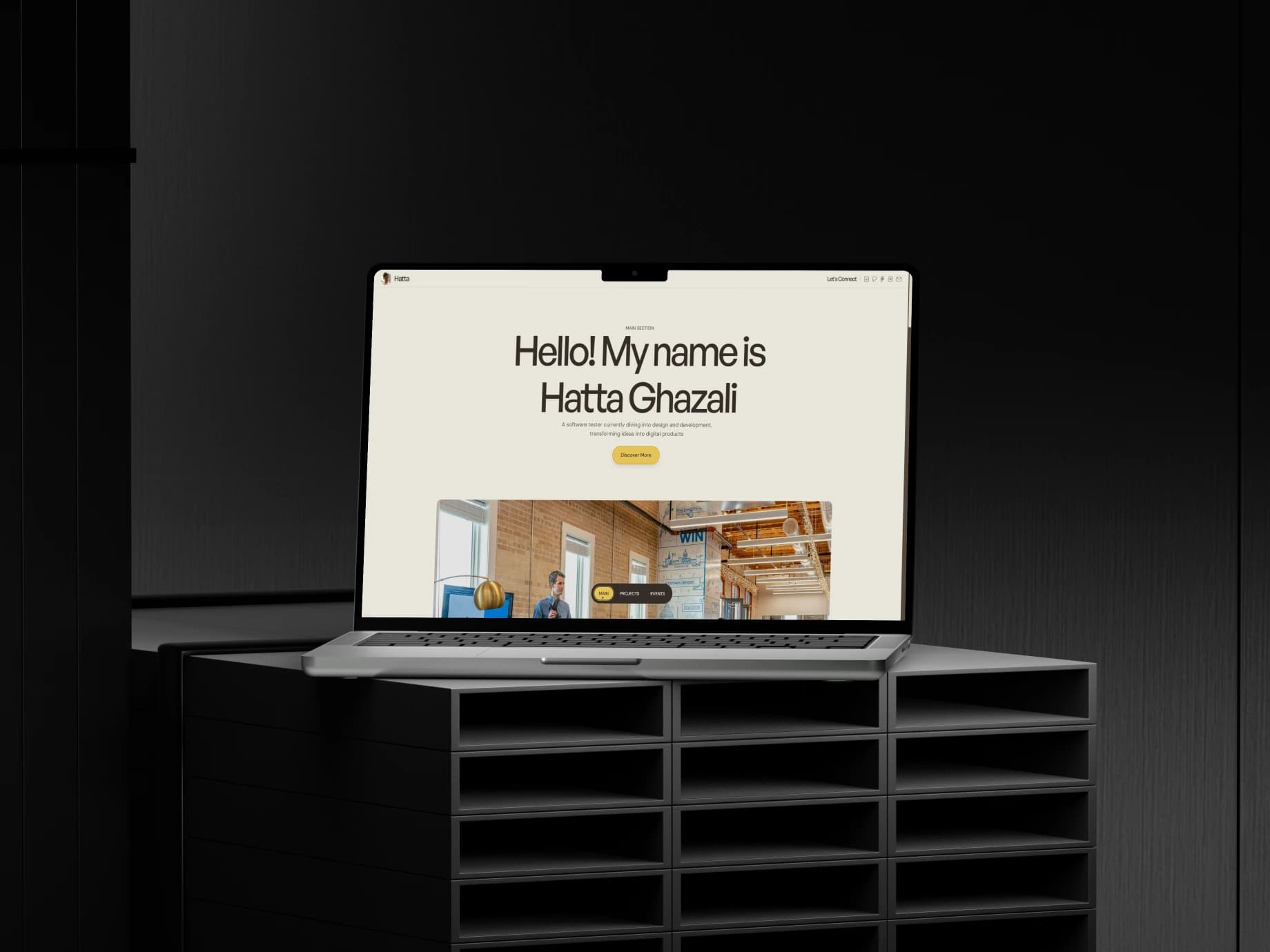 Project image of Personal Portfolio under more project